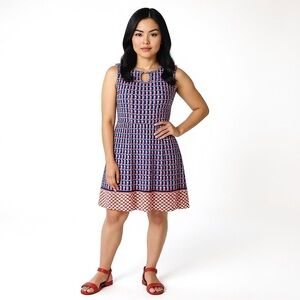 Max Studio Sleeveless Sumner Dress, Stretch, Wrinkle Free, Polyester & Spandex